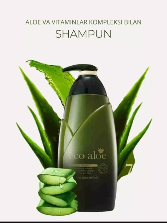 Шампунь для всех типов волос, Rosee, Eco aloe, 760 мл - 