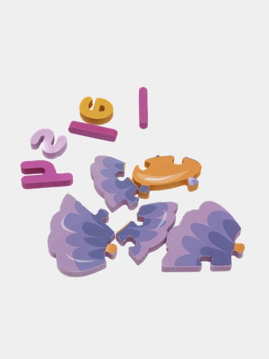 Деревянный 3D пазл для детей