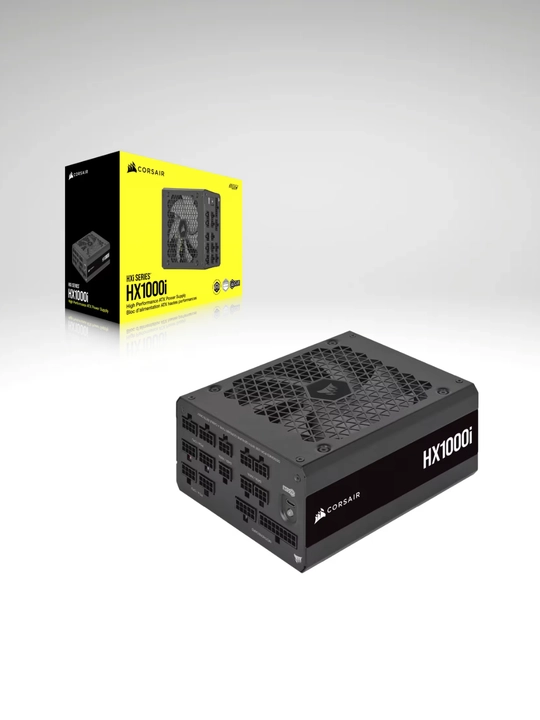 Raqamli quvvat manbai Corsair HX1000i 1000W, 80 Plus Platinum, Modulli - 