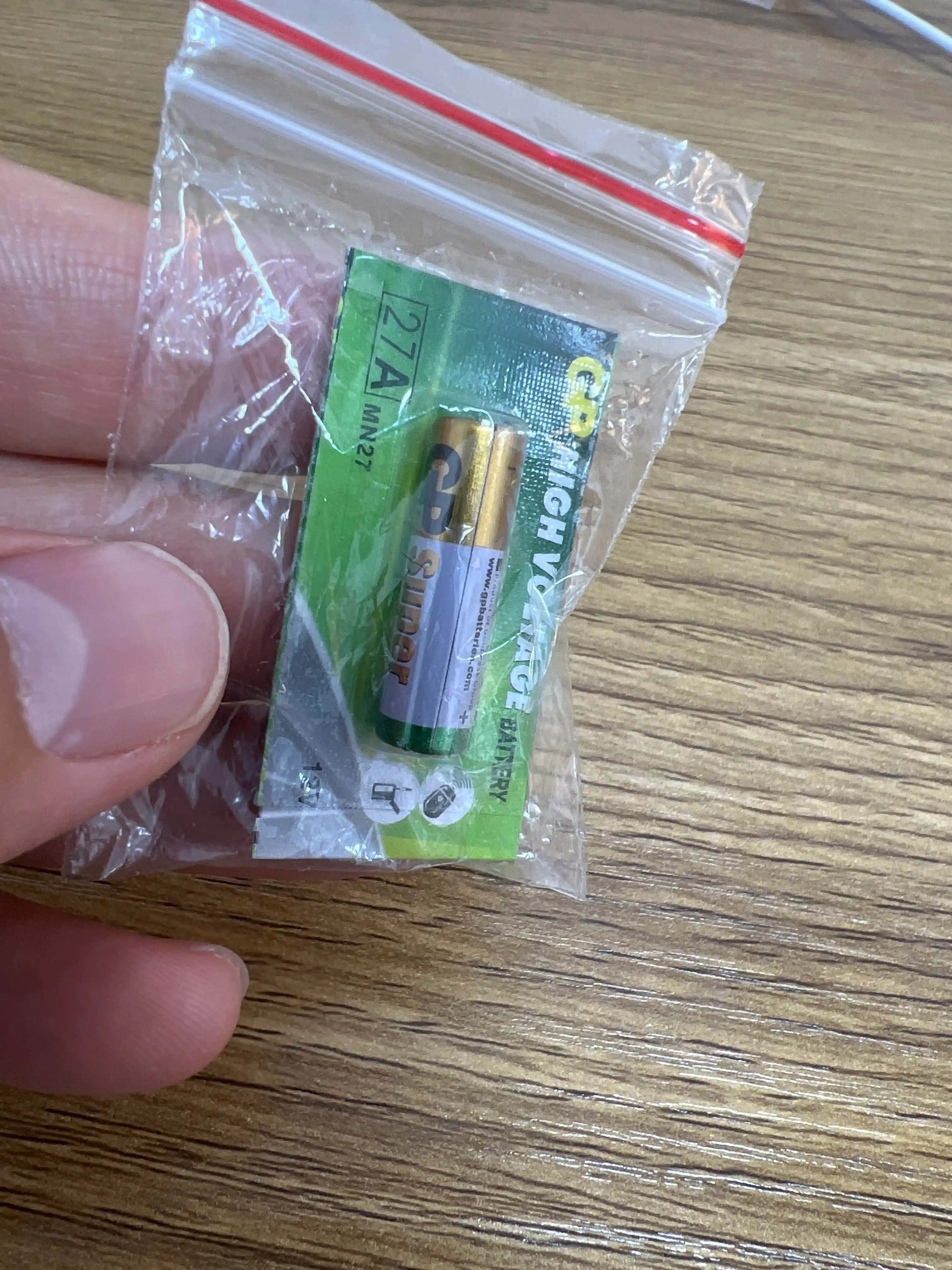 Батарейка Dalicell 27A 12V, щелочная, 1 штука