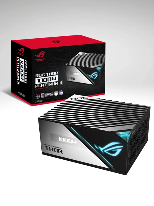 Блок питания Asus ROG Thor 1000W Platinum II, Модульный с OLED дисплеем - 