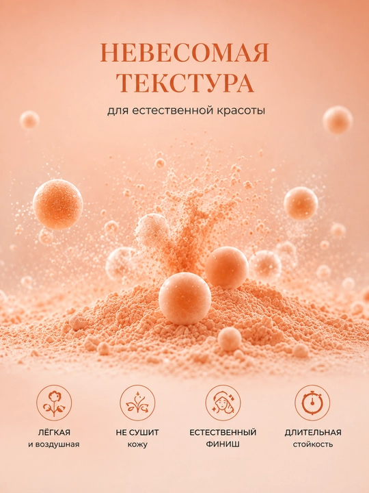 Пудра для лица, рассыпчатая Airspun, тональное средство, для всех типов кожи
