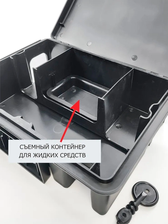 Приманочный контейнер для отравленных приманок для грызунов