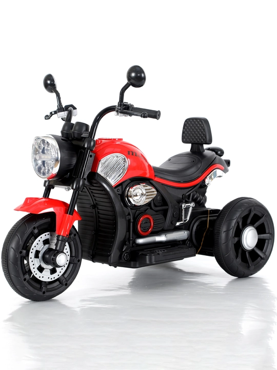 Bolalar elektr mototsikli, 3 g‘ildirakli, BT, musiqa, chiroq, 6V4.5Ah
