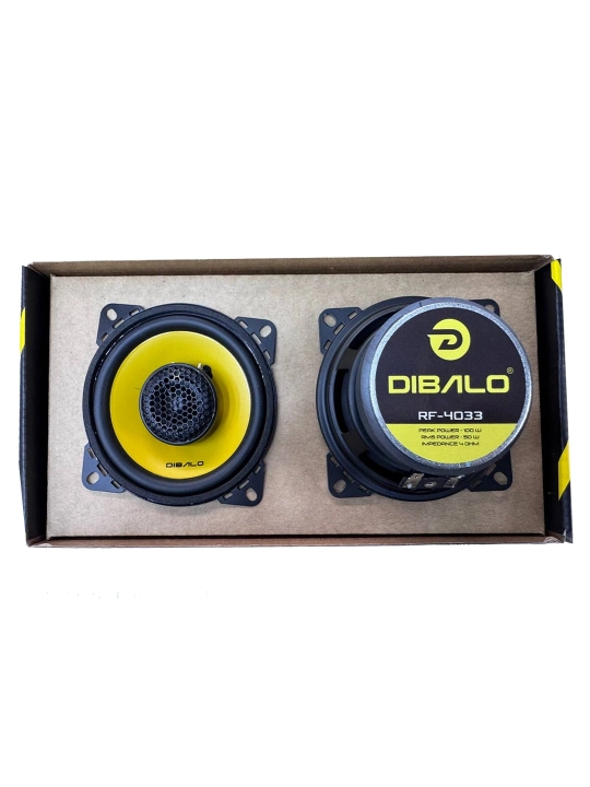 Avtomobil karnayi DIBALO RF-4033, 2 dona, 100W,Damas Spark Nexia1 Nexia2 Matiz