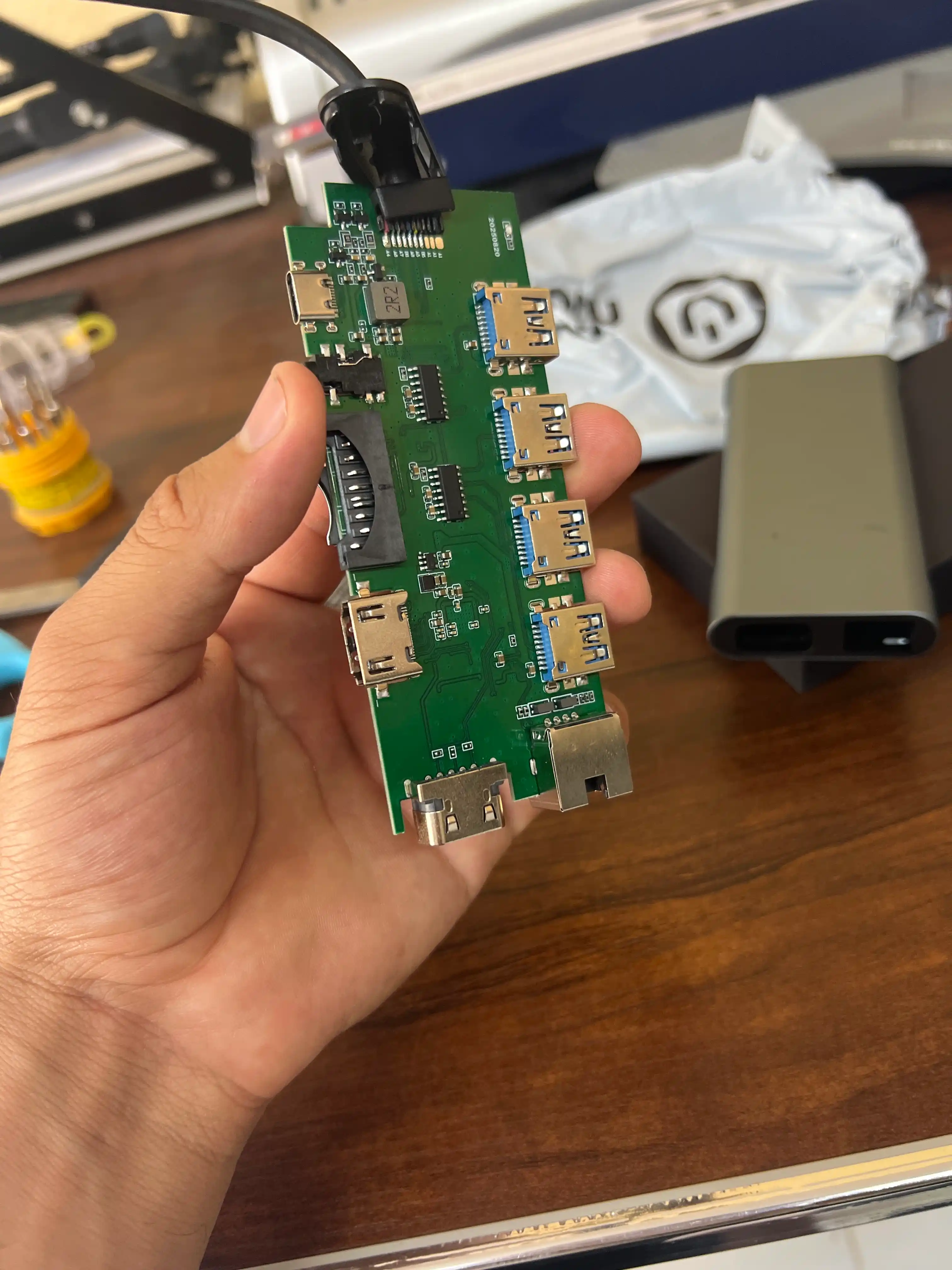 USB Type-C 8 в 1 для MacBook, USB-концентратор 3.0 адаптер для Macbook, HDMI