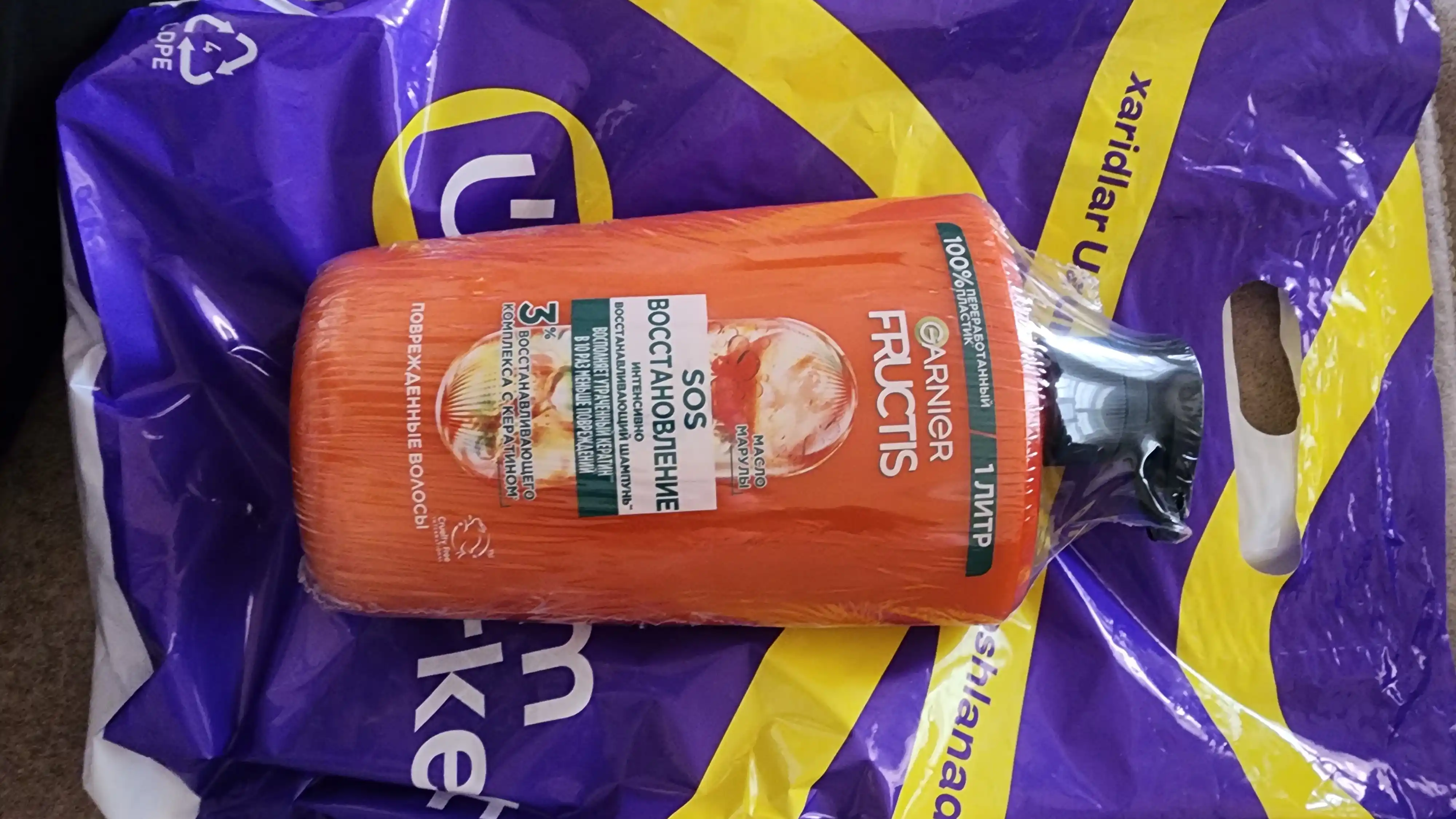 Шампунь Garnier Fructis SOS Восстановление, 1000 мл
