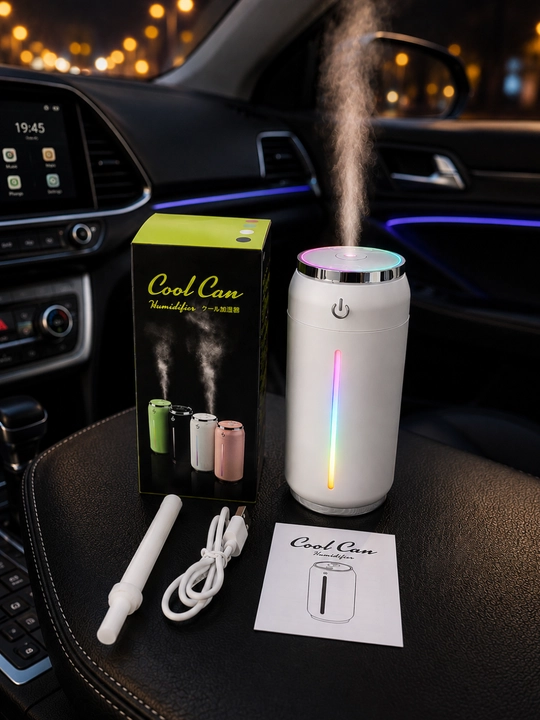 Мини-увлажнитель с RGB-подсветкой, USB, увлажнитель воздуха, портативный аромадиффузор - 