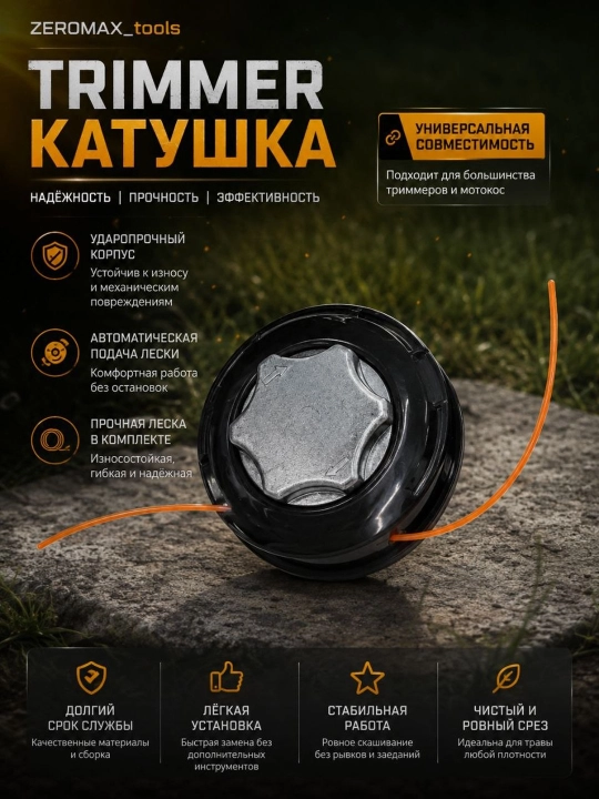 Триммер жилка / катушка / леска / триммер жилка - 