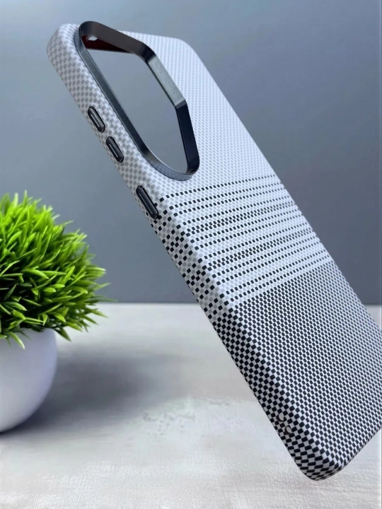 Карбоновый чехол для Samsung S22,S23,S24,S25,S26 FE,PLUS, ULTRA Magsafe, жесткий
