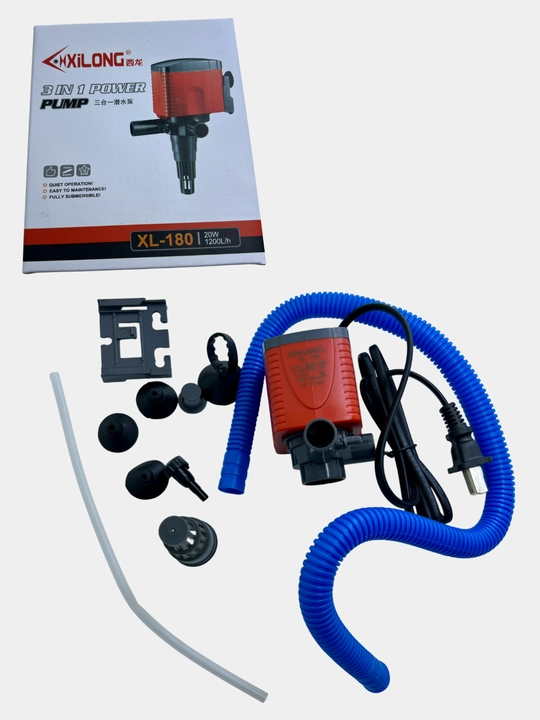 Погружной аквариумный насос (помпа) XILONG XL-080, 008, 180