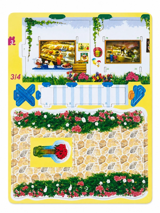 3D Puzzle kema konstruktori, pirat kemasi yig‘ma model o‘yinchoq - 