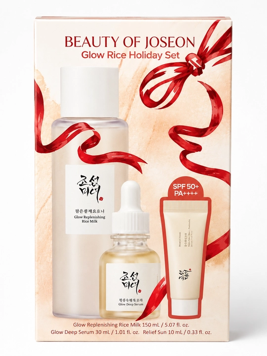 Beauty of Joseon Glow Rice Holiday Set — Подарочный набор для сияния кожи - 