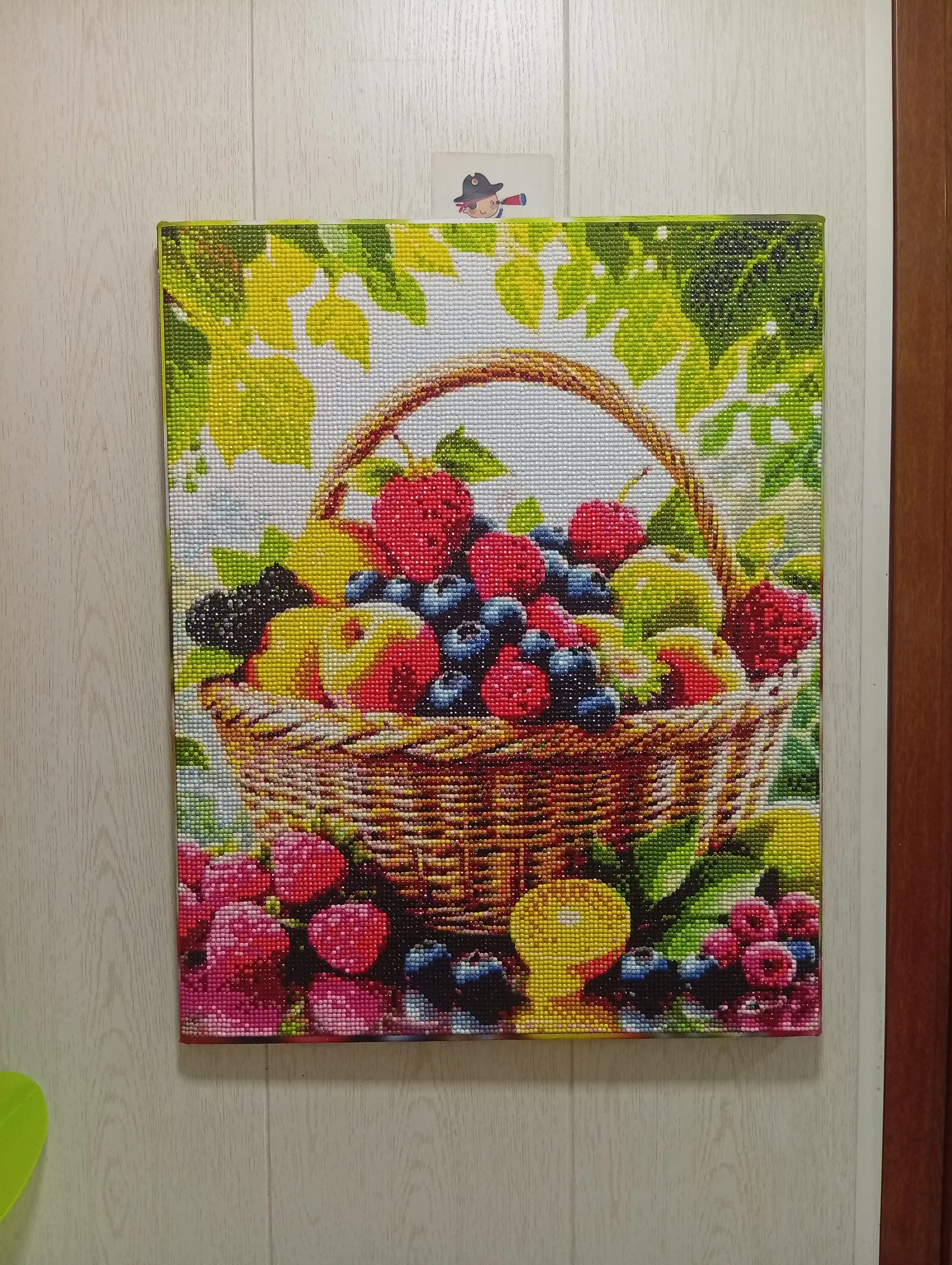 Olmosli mozaika Skystore Gullar, ramkalik asosga tortilgan, 40 x 50 sm