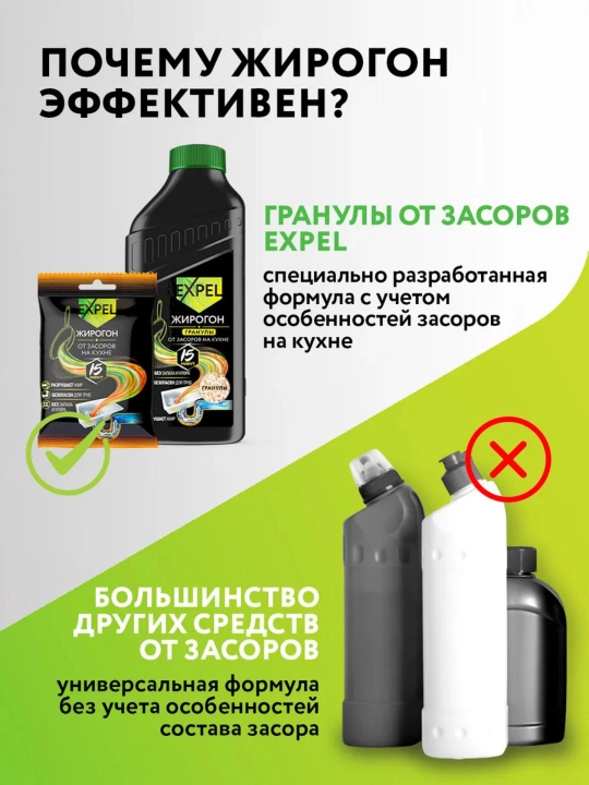 Quvurlarni to‘siqlardan tozalash vositasi Jirogon Expel