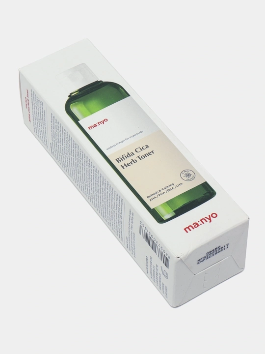 Nozik teri uchun tinchlantiruvchi toner Manyo Bifida Cica Herb Toner, 210 ml