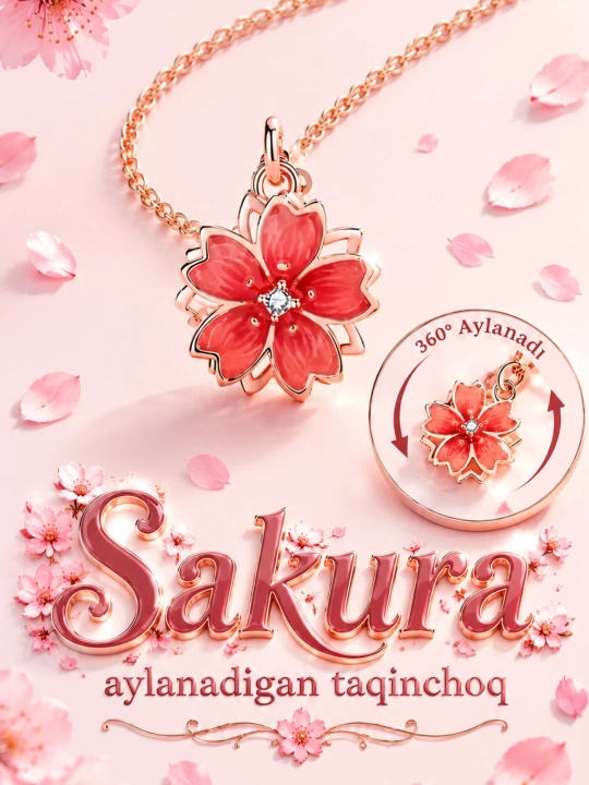 SAKURA — украшения для девочек, цепочки нового дизайна для женщин