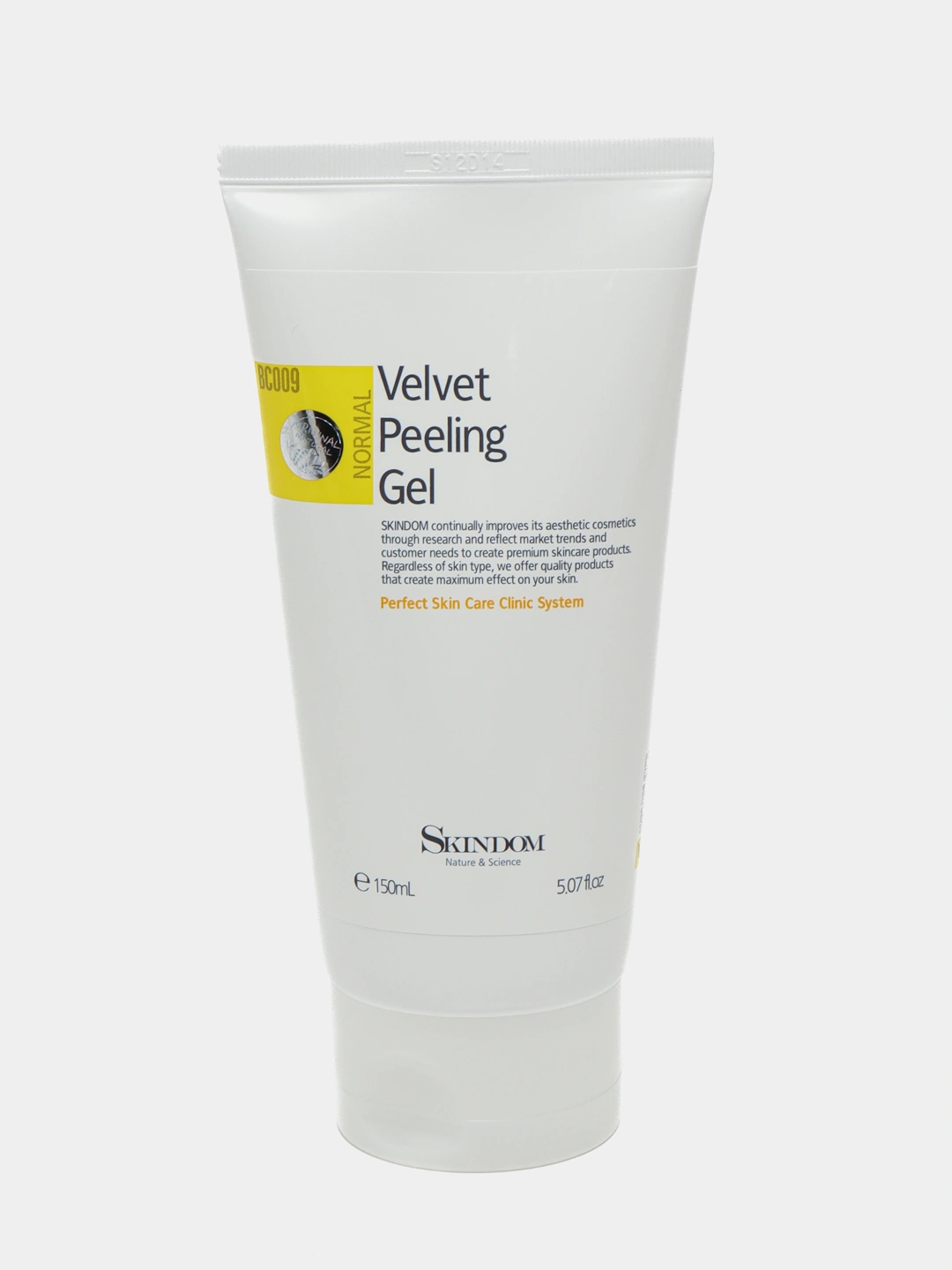 Пилинг гель для ухода за лицом Skindom Velvet Peeling Gel из японских каштанов, 150 мл - 
