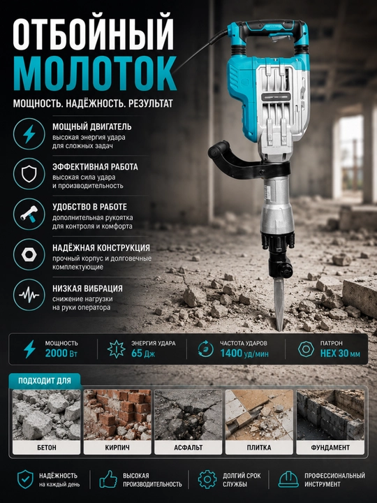 Beton Sindirish bolg‘asi - 