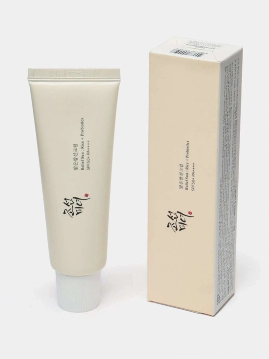 Beauty of Joseon Relief Sun: Rice + Probiotics SPF50+ PA++++ солнцезащитный крем, 50 мл