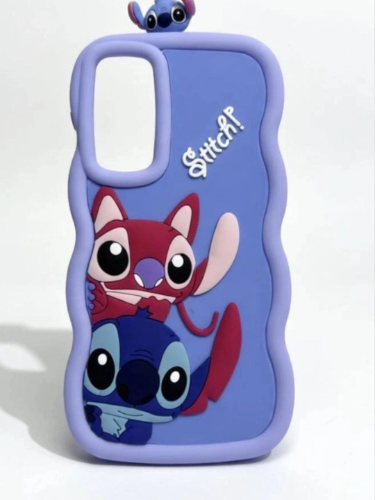 Vivo Stitch 3Dyumshoq g‘ilofi,Y33S,Y29Y36Y19SY21,Y20Y31modellari uchunzarbaga qarshig‘ilof - 
