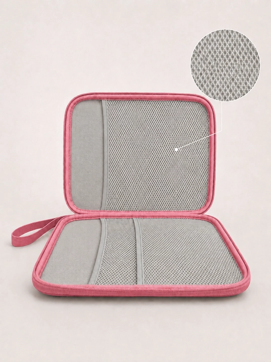 Planshet uchun himoya sumka, 10 dyuymgacha, ichki to‘rli cho‘ntakli organizer