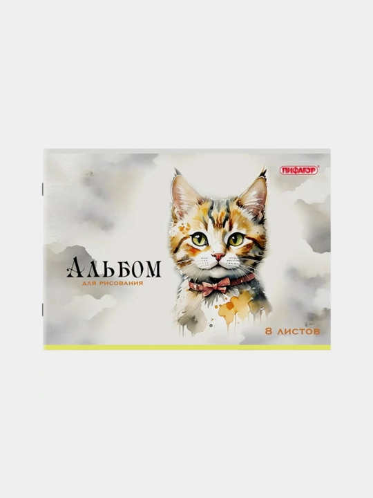 Rasmlar albomi. A4 8 varaqli, qisqichli, ofset muqova, PIFAGOR, 203x288 mm