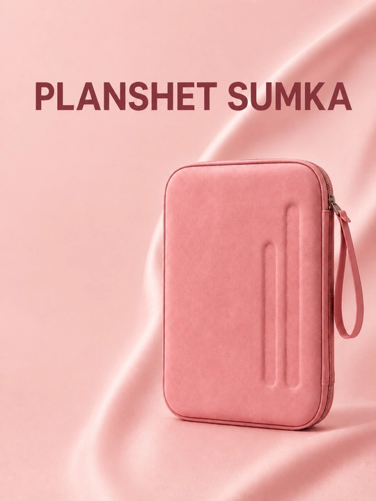 10 dyumli planshet va klaviatura uchun qattiq korpusli himoya sumkasi - 