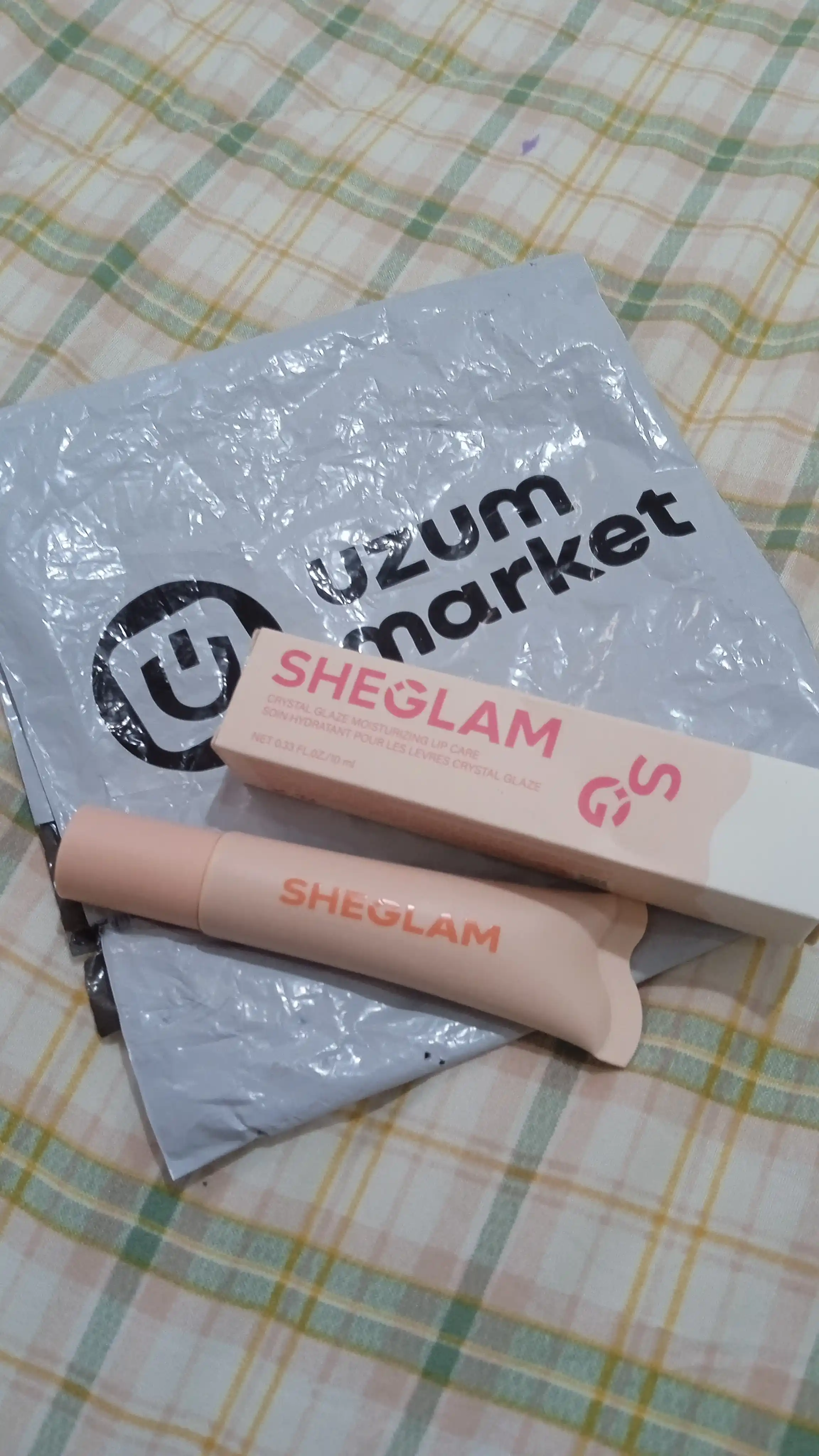 SHEGLAM Crystal Glaze lab yaltirog‘i, namlovchi, yaltiroq