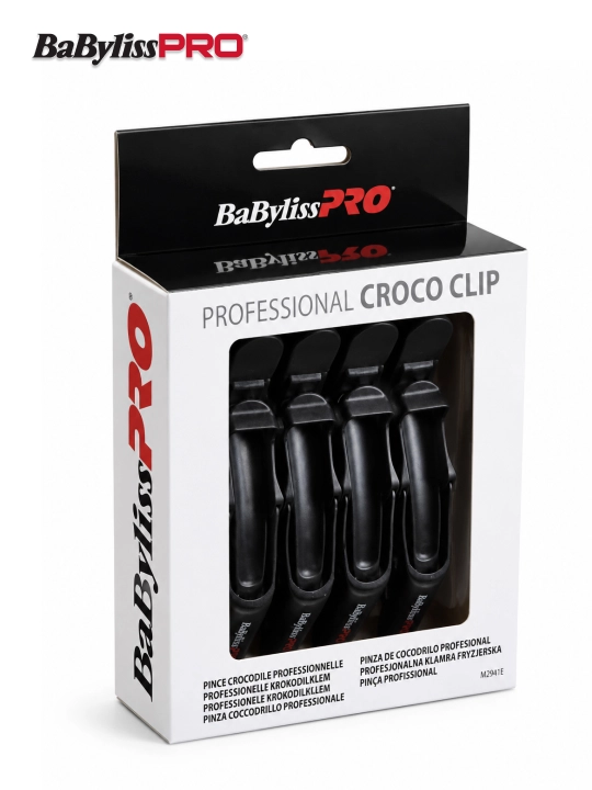 Зажимы для волос 6 шт. BaByliss Pro Croco Clip M2941E
