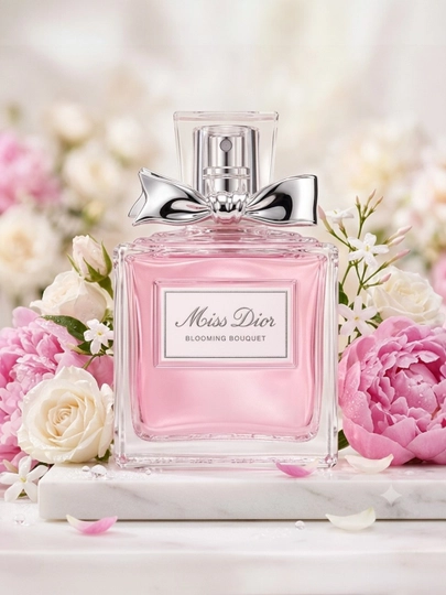 Miss Dior Blooming Bouquet. Духи для женщины. Духи 100 мл. Парфюм — ARGAN-MISSDIOR001-РОЗОВ-pushti