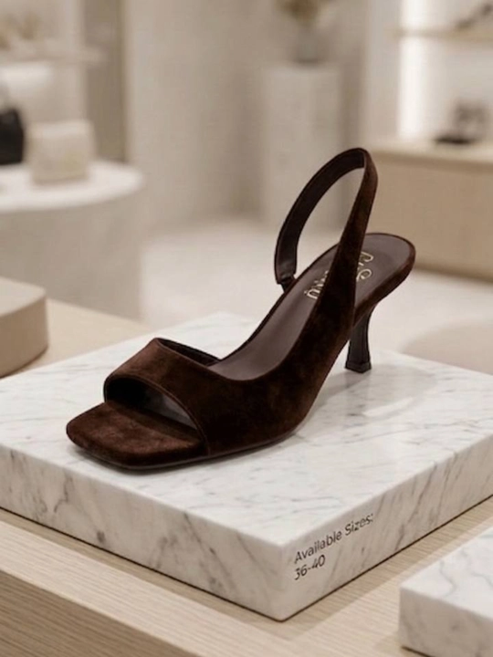 GUERO Ayollar uchun Elegant Slingback Basanojka – Ko‘ja va Zamsh, 36-40 - 