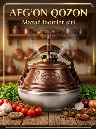 Афганский казан, скороварка, для дома и костра, быстрое приготовление пищи - 