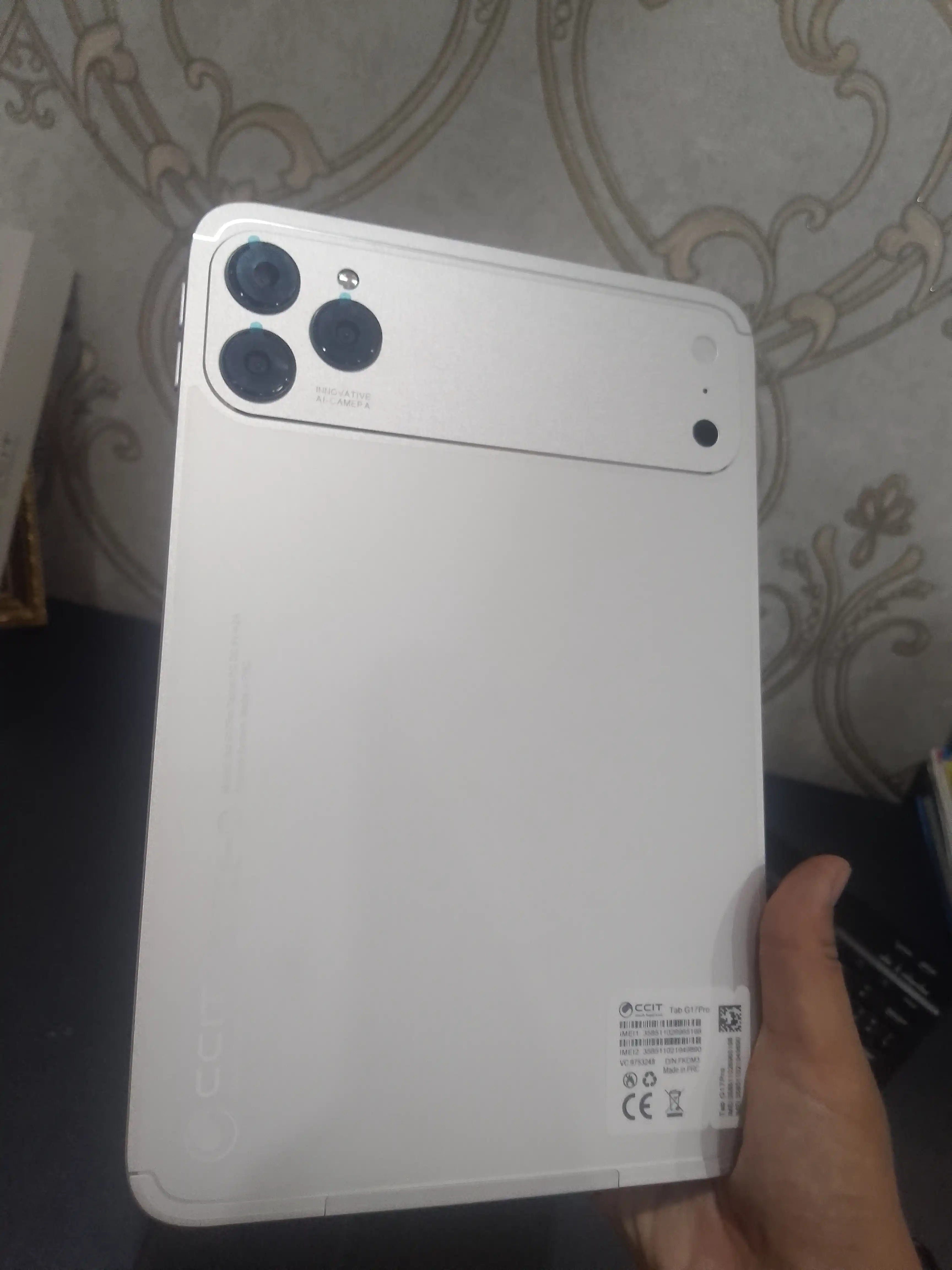 Премиум планшет CCIT Tab G17 Pro — 12/256 ГБ, 5G интернет, 2 SIM