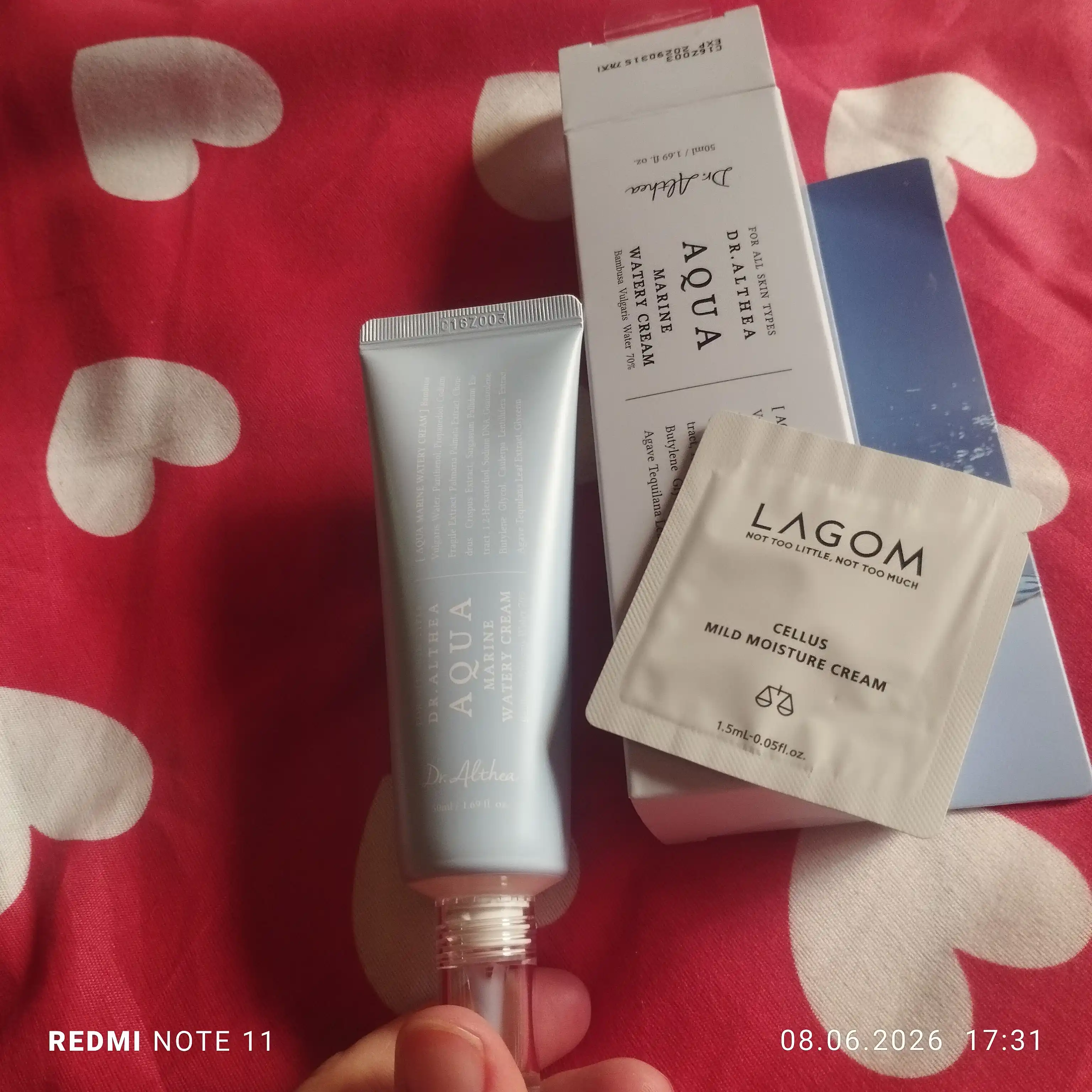 Dr. Althea — yuz uchun namlovchi krem, 70% bambuk gidrolati, 50 ml