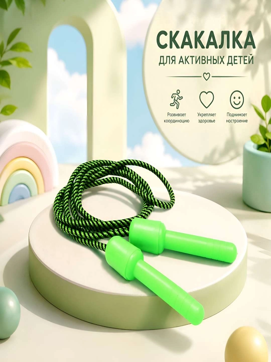 Sakrash, sport, fitnes va krossfit bilan shug‘ullanish uchun sport arqonlari - 