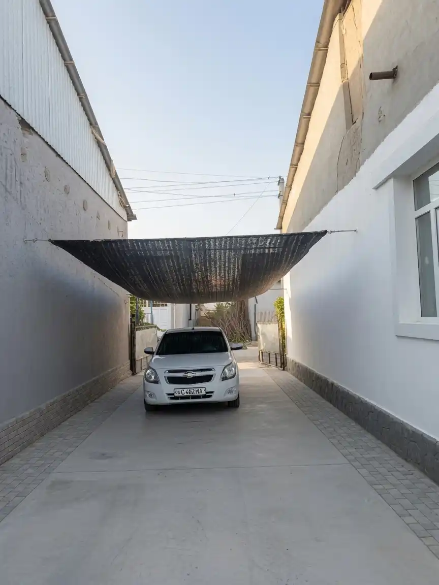Quyoshdan himoya qiluvchi soyali setka 95% issiqxona, hovli, bog` uchun