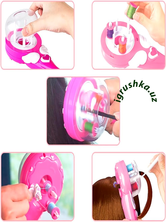 Soch o'rish mashinasi Braided Hair Machine, DIY Fashion