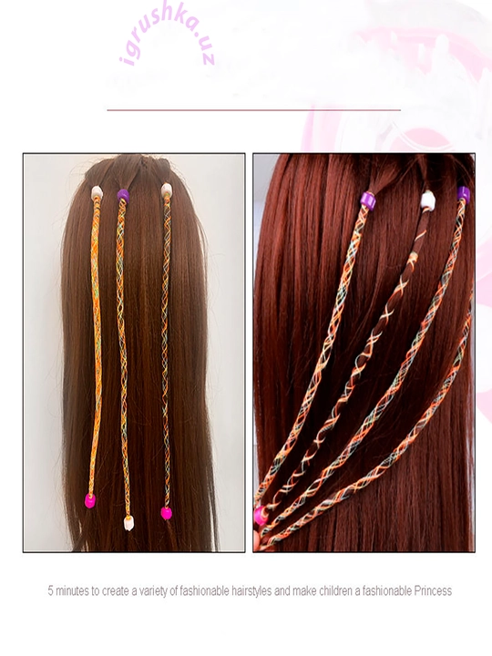 Soch o'rish mashinasi Braided Hair Machine, DIY Fashion