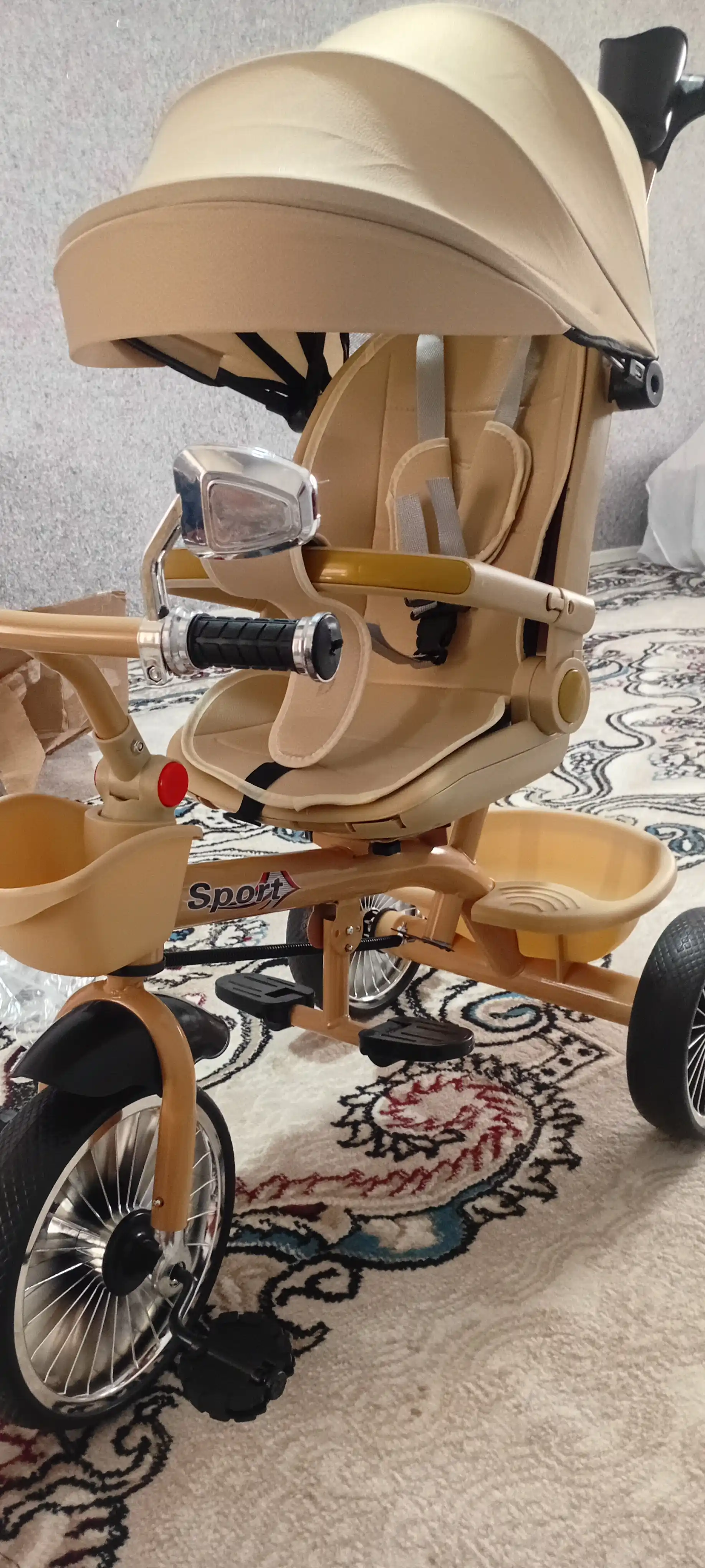 Детская коляска - велосипед SmartRide Mama control, 3 в 1