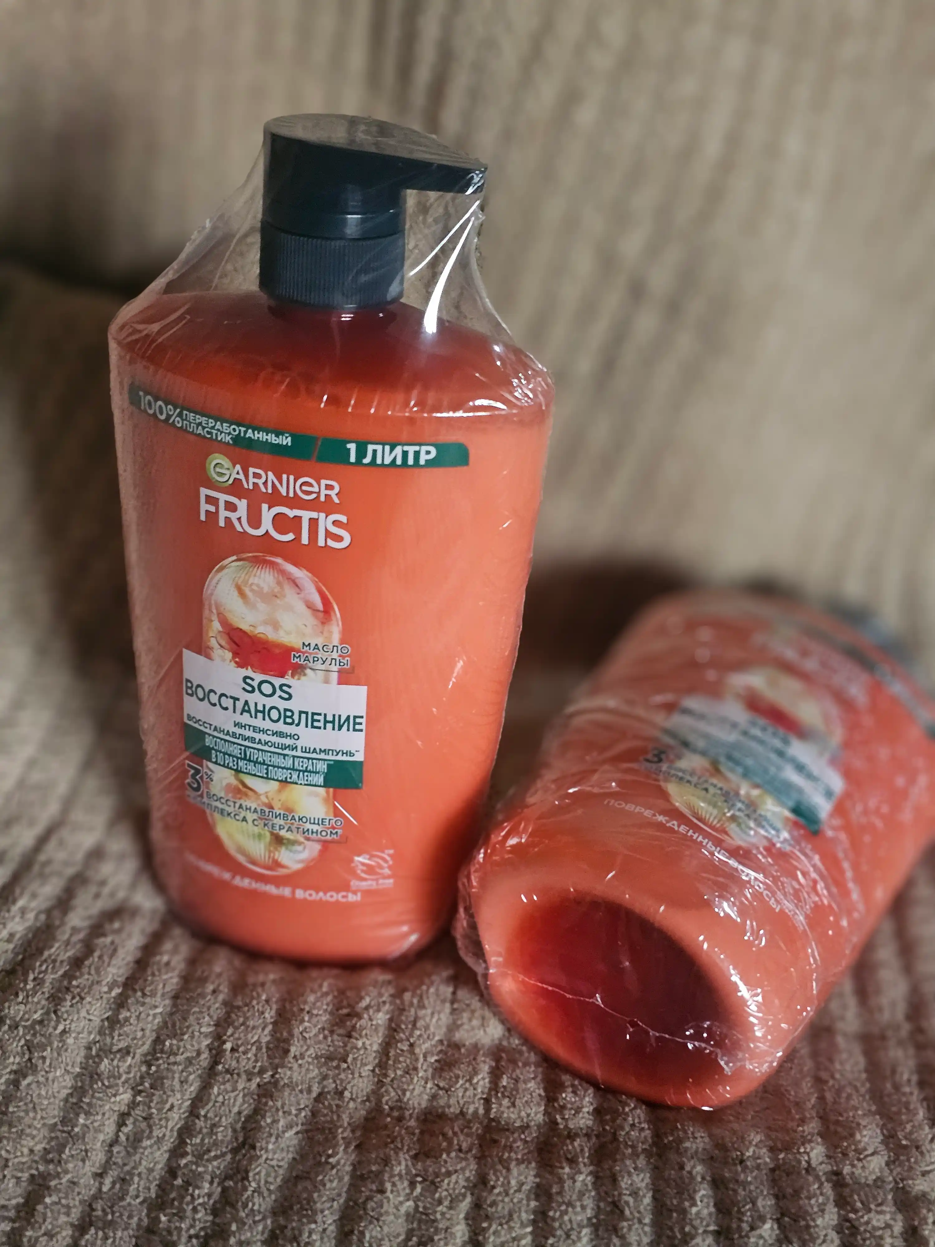 Шампунь Garnier Fructis SOS Восстановление, 1000 мл