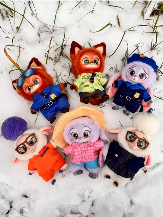 Зверополис (Zootopia) — мягкая игрушка-сюрприз, случайный персонаж из коллекции