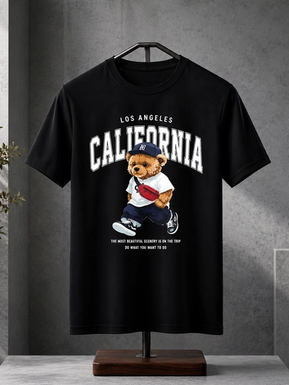 Женская футболка, оверсайз, хлопок — MEWEAR3-FUTBOLKACITY001-СИНМЕЛ-Ovesize-2XL