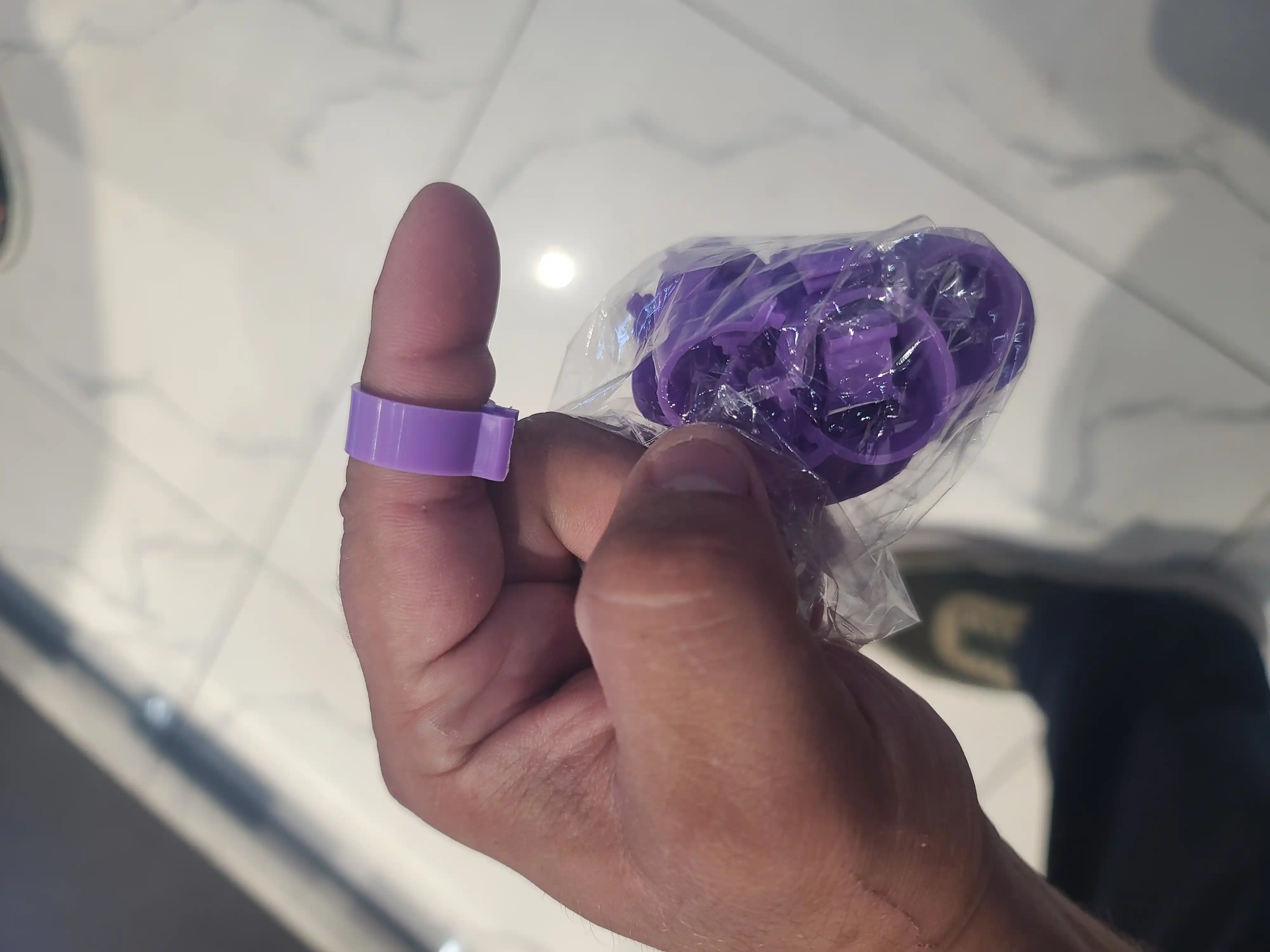 Tovuq va qushlar uchun sozlanishli nishon halqasi, ikki rangdagi 20 dona to'plam, 13-20 mm