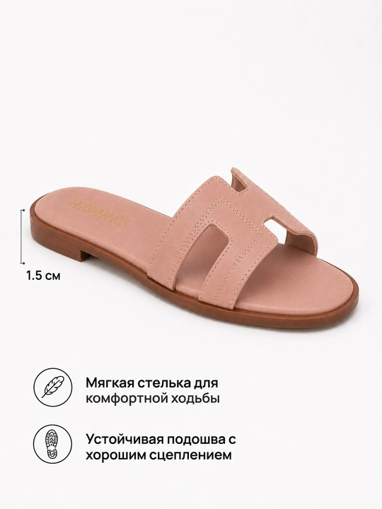 Yuqori sifatli ayollar shippaklari, Hermes shippaklari, ayollar poyabzali, 36-41 malomerka