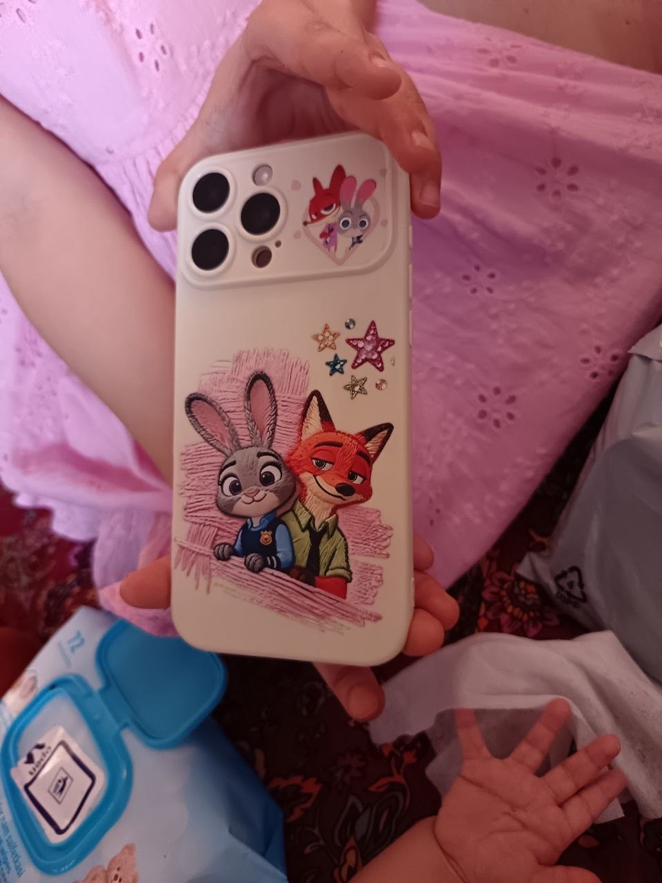 Чехол в стиле Zootopia — для iPhone 15, 16, 17 Pro Max