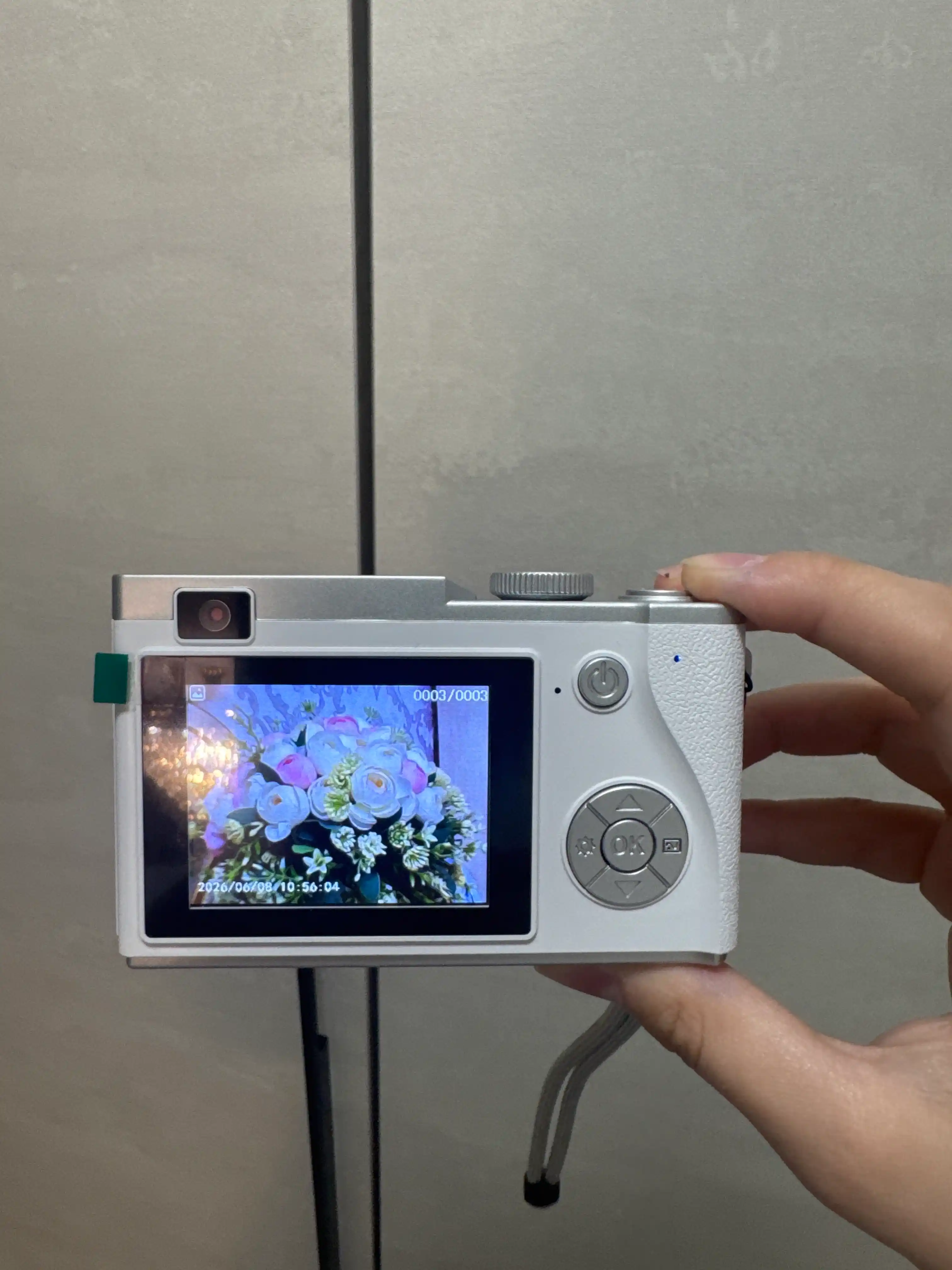 Bolalar fotoapparati, retro raqamli kamera, xotirali mini foto va video kamera