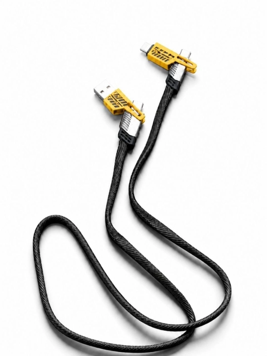 Transformer USB kabel, 4 tasi 1 da, Turbo, Type-C/Lightining - USB-A/Type C