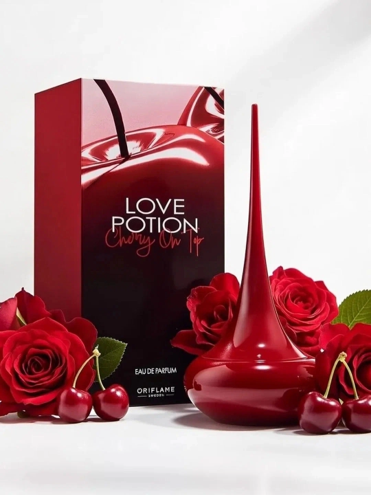 Love potion secrets ayollar uchun parfum vanil yasmin va qulupnay notalari bilan