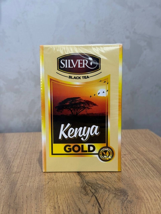 SILVER TEA — черный кенийский чай премиум-класса, 90 г, 100 г